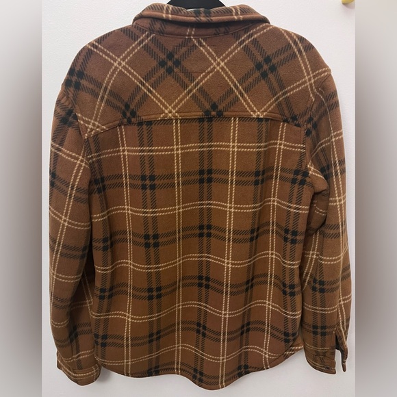 Brown Flannel Outerwear by Waterproof - Picture 2 of 6